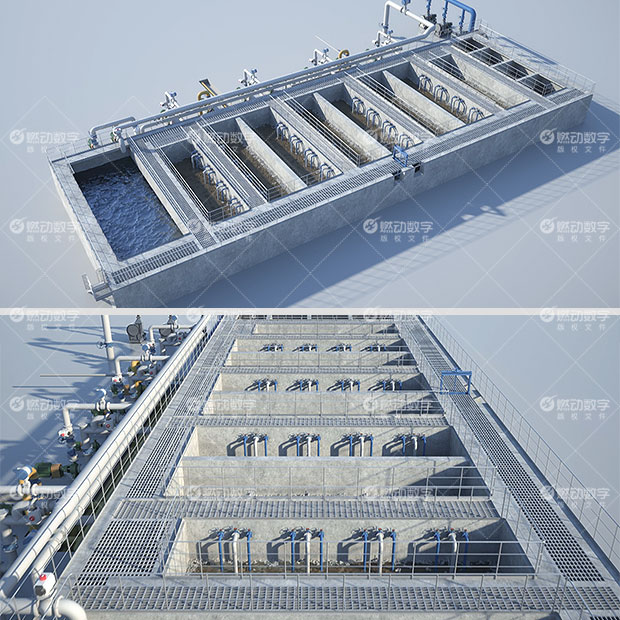 增強型耐污染MBR膜成套技術(shù)三維動畫 增強型耐污染MBR膜成套技術(shù)三維動畫